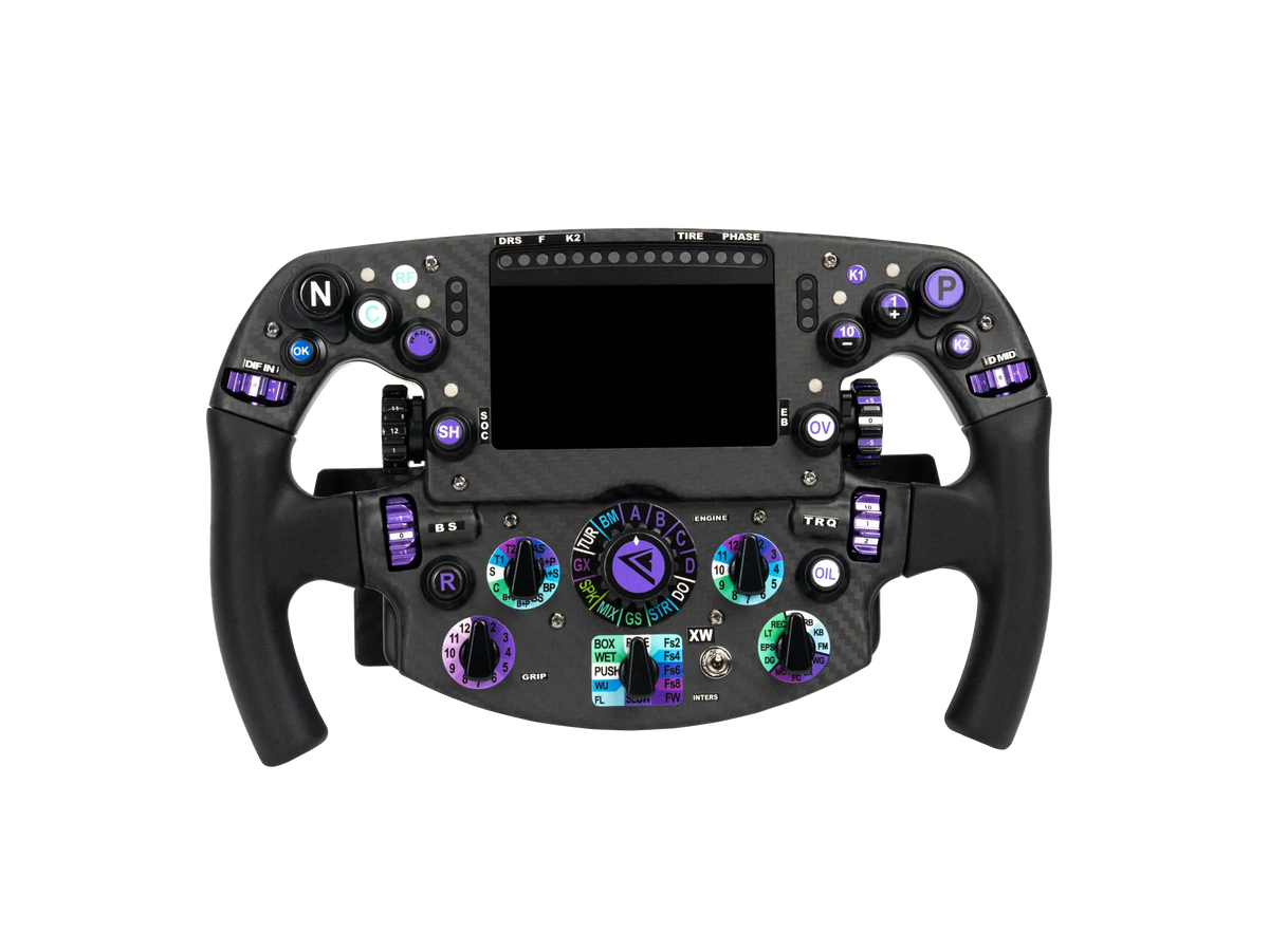 CONSPIT PW1 — volant formula, vue 4