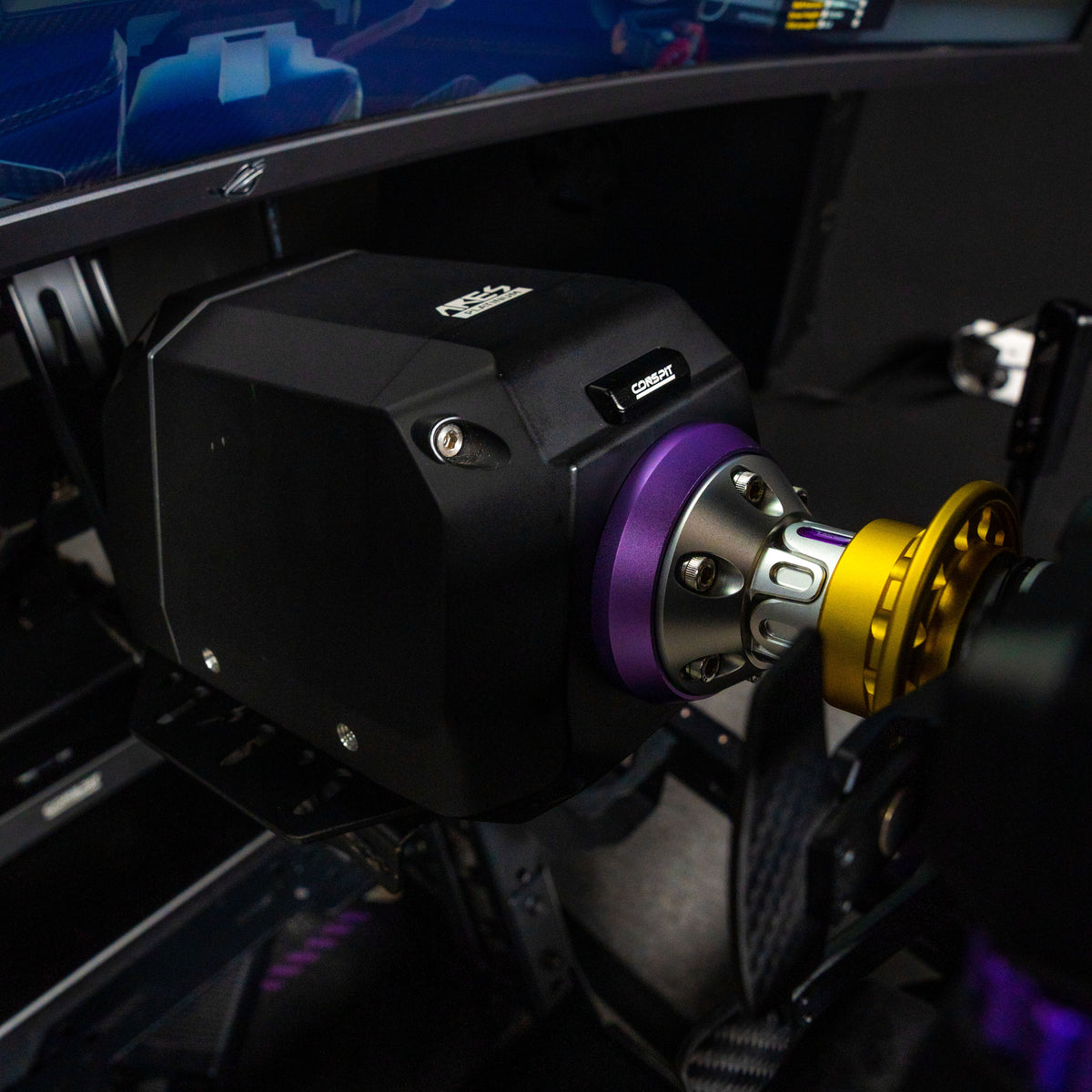 CONSPIT ARES 12 — base direct drive, vue 2