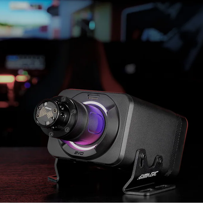 SIMAGIC EVO 12 Nm — base direct‑drive, vue 2