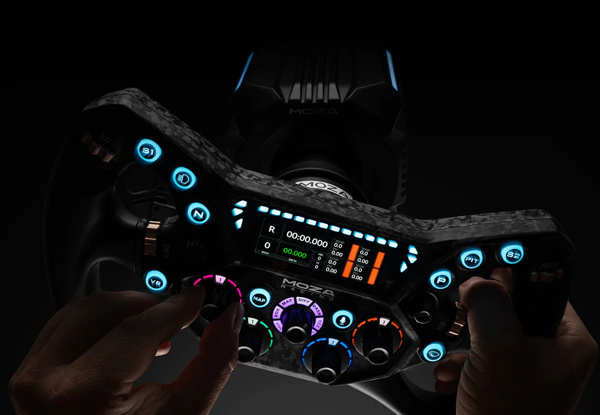 MOZA Racing KS Pro — volant gt, vue 2