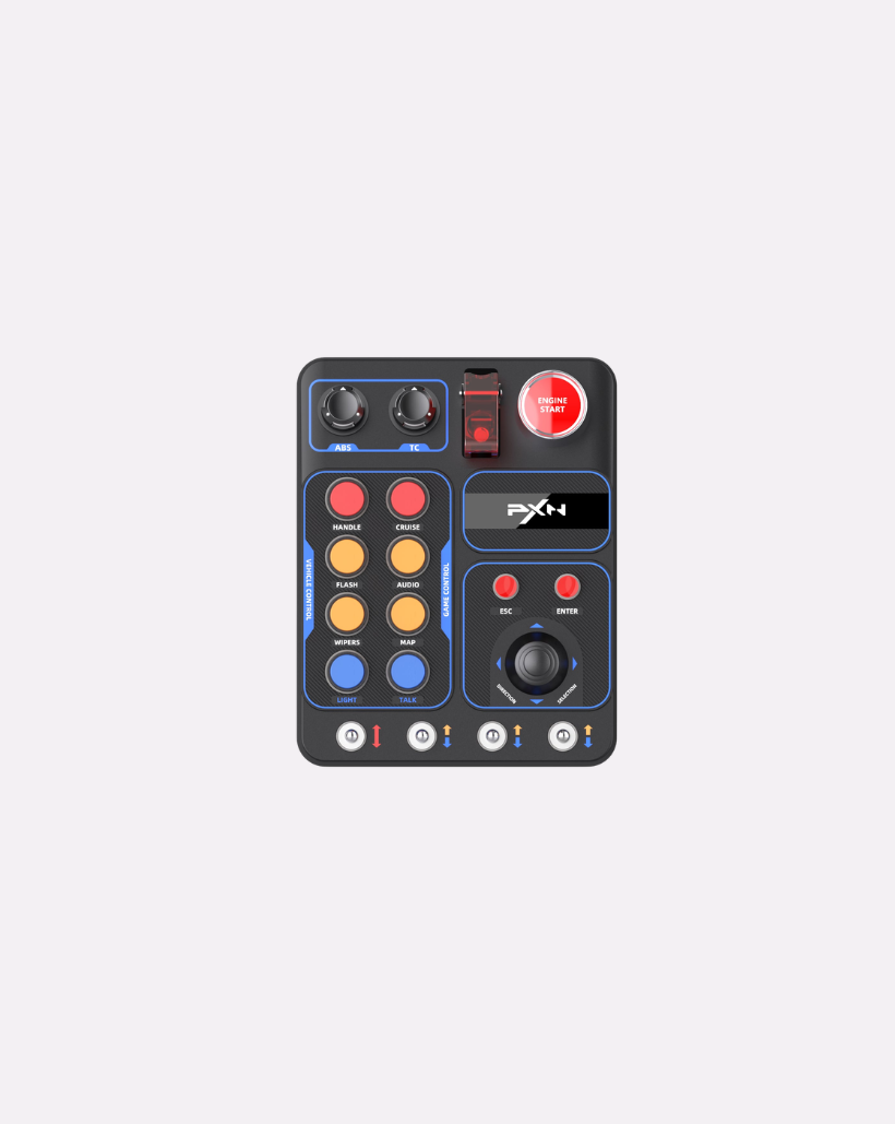 PXN CB1 — boîtier de commandes pour simulateur de course