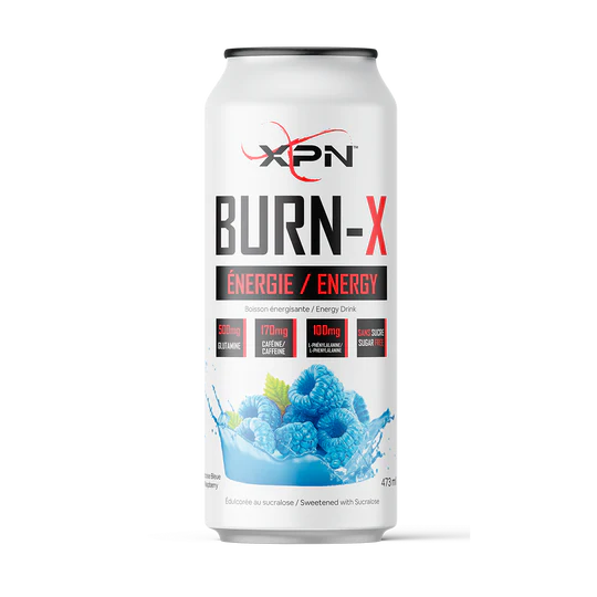 XPN Burn-X (Canette) — détail du boisson énergétique