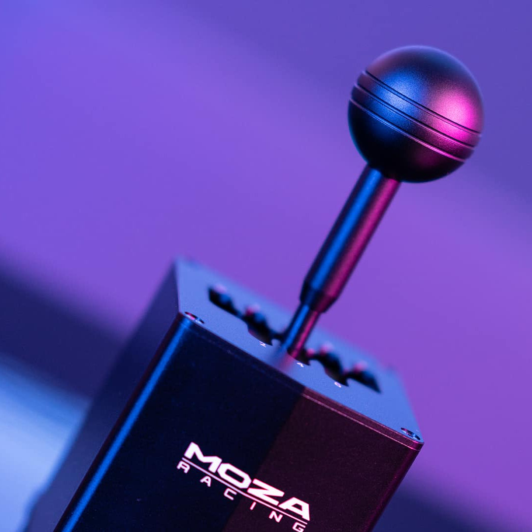 MOZA Racing HGP Shifter — levier de vitesses h, vue 2