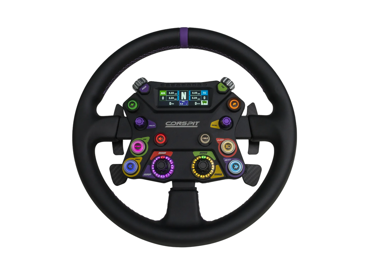 CONSPIT 310 APEX — détail du volant gt