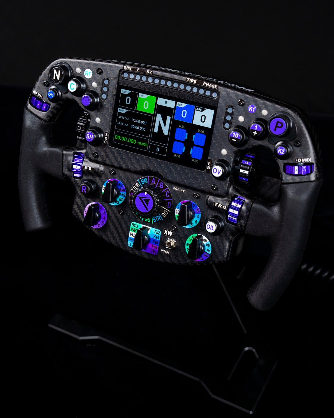 CONSPIT PW1 — volant formula, vue 2