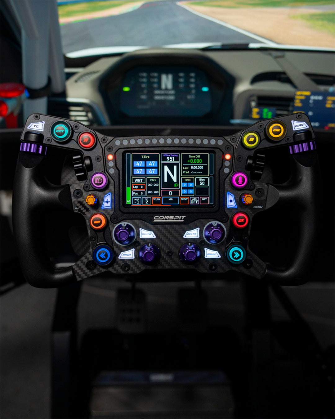 CONSPIT MAX01 — volant gt, vue 2