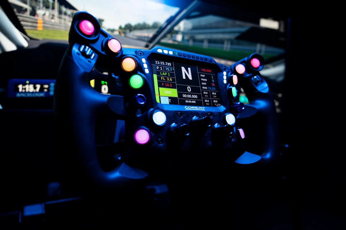 CONSPIT 290GP — détail du volant formula
