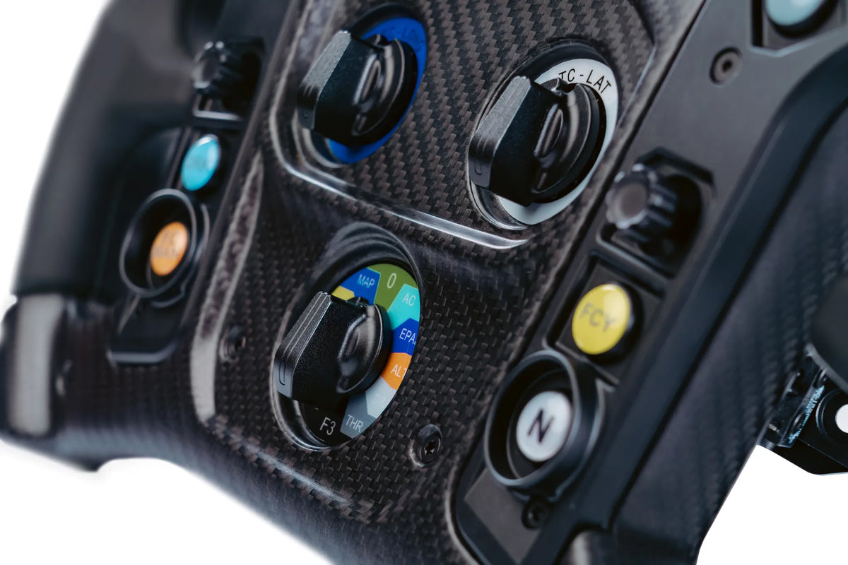 VPG Sim Mustang GT3 — volant, vue 3