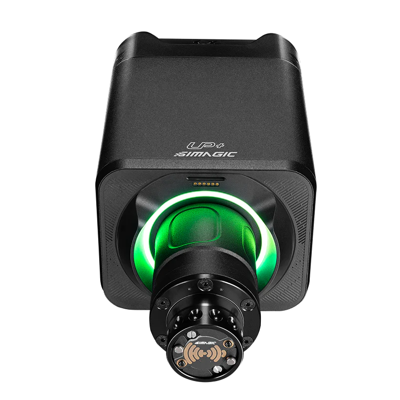 SIMAGIC Alpha EVO Sport 9 Nm — détail du base direct drive