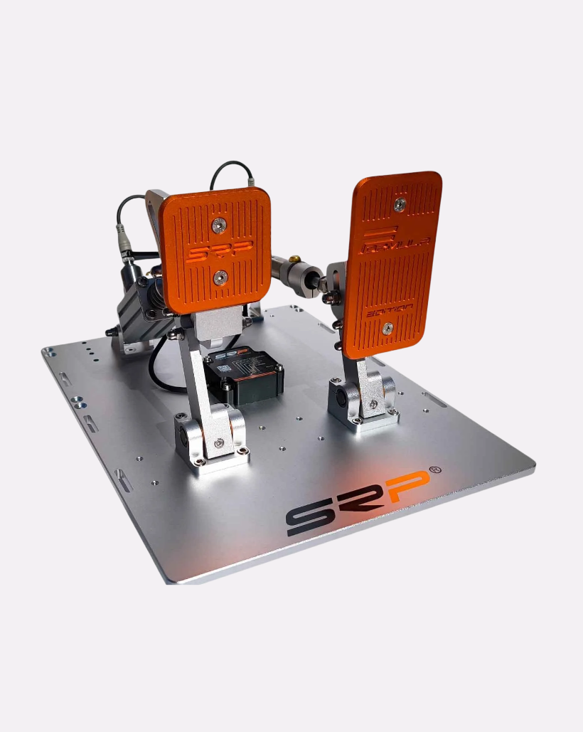 SRP Formula-R — pédalier pneumatique pour simulateur de course