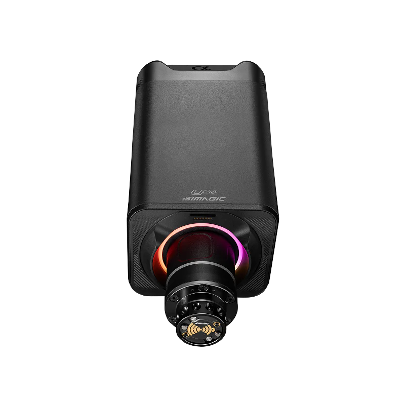 SIMAGIC Alpha EVO Ultra 28 Nm — détail du base direct drive