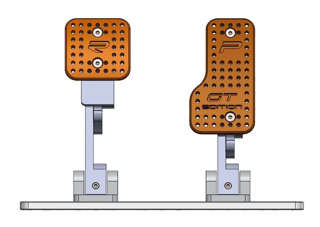 SRP Pédales réglables pour confort et performance — srp® gt-r & gti-r pour simulateur de course